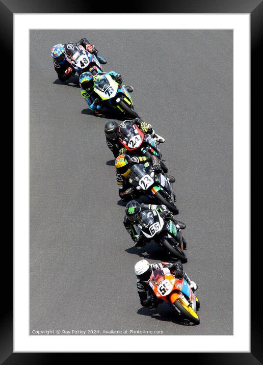 R&G British Talent Cup - Brands Hatch 2023 Framed Mounted Print by Ray Putley