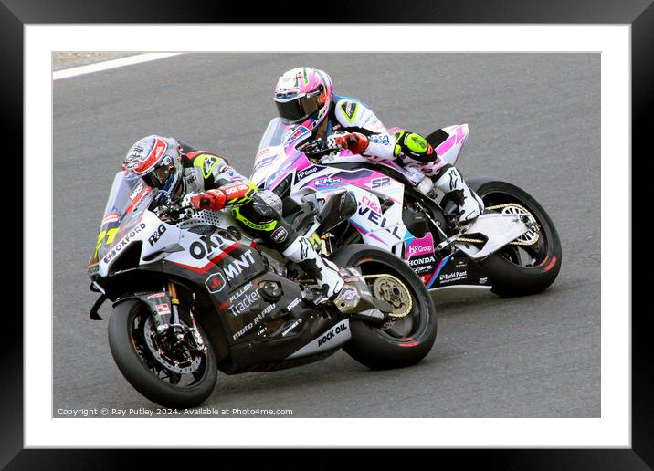 Bennets British Superbike Championship - Brands Hatch 2023 Framed Mounted Print by Ray Putley