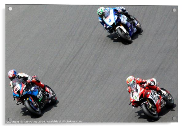 Bennets British Superbike Championship - Brands Hatch 2023 Acrylic by Ray Putley