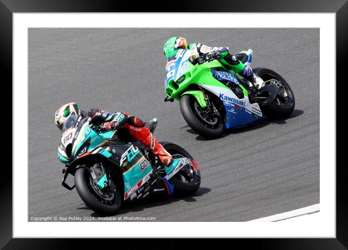 Bennets British Superbike Championship - Brands Hatch 2023 Framed Mounted Print by Ray Putley