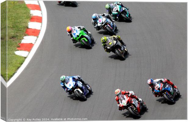 Bennets British Superbike Championship - Brands Hatch 2023 Canvas Print by Ray Putley