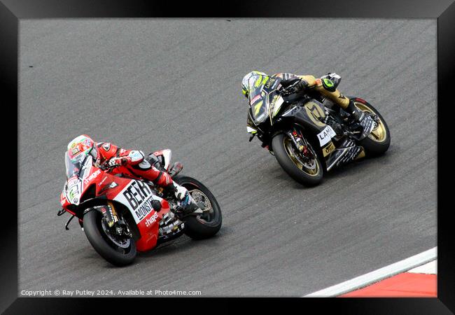 Bennets British Superbike Championship - Brands Hatch 2023 Framed Print by Ray Putley