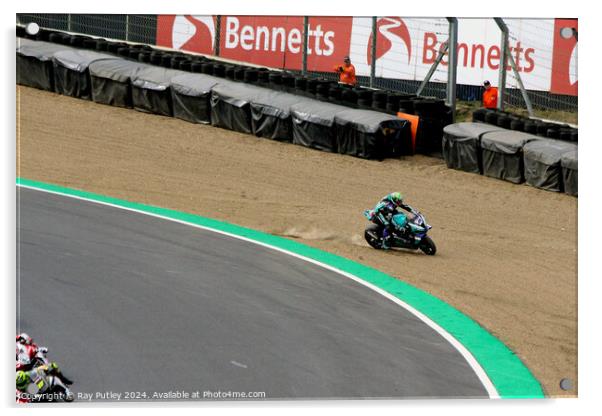 Bennets British Superbike Championship - Brands Hatch 2023 Acrylic by Ray Putley