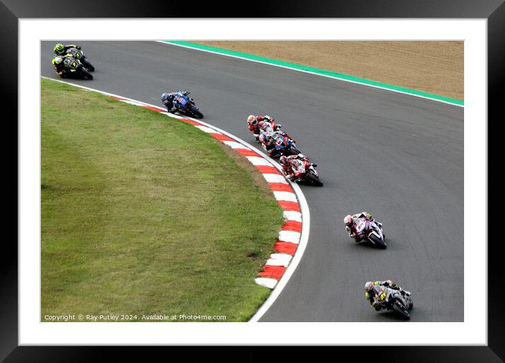 Bennets British Superbike Championship - Brands Hatch 2023 Framed Mounted Print by Ray Putley