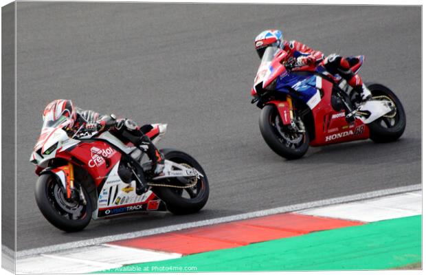 Bennets British Superbike Championship - Brands Hatch 2023 Canvas Print by Ray Putley