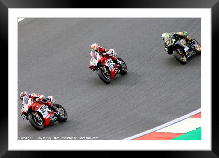 Bennets British Superbike Championship - Brands Hatch 2023 Framed Mounted Print by Ray Putley