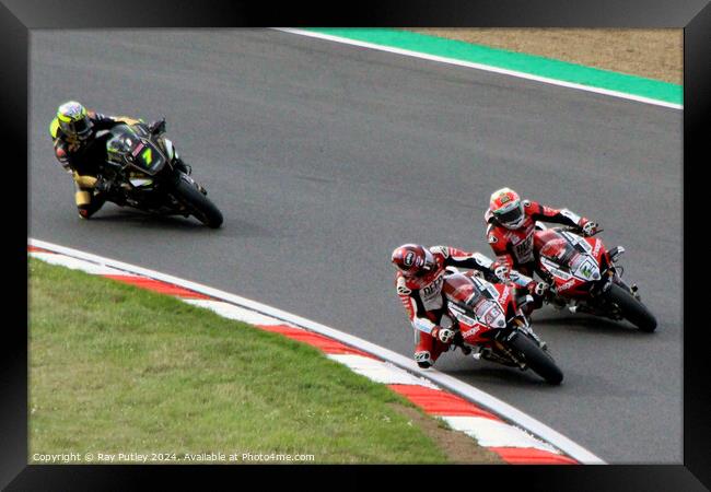 Bennets British Superbike Championship - Brands Hatch 2023 Framed Print by Ray Putley