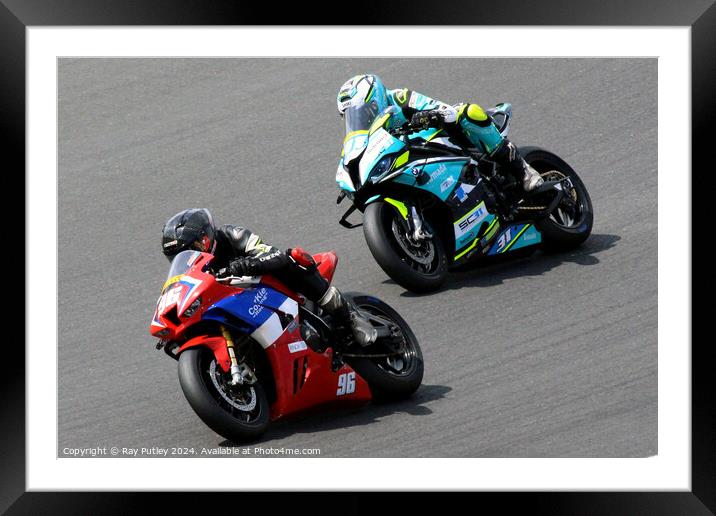 Pirelli National Superstock Championship - Brands Hatch 2023 Framed Mounted Print by Ray Putley
