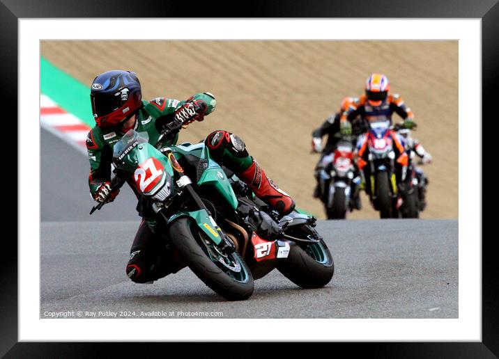 ABK Beer 0% BMW Motorrad F 900 R Cup - Brands Hatch 2023 Framed Mounted Print by Ray Putley