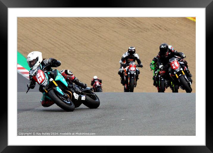 ABK Beer 0% BMW Motorrad F 900 R Cup - Brands Hatch 2023 Framed Mounted Print by Ray Putley