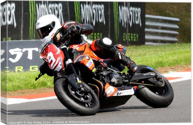 ABK Beer 0% BMW Motorrad F 900 R Cup - Brands Hatch 2023 Canvas Print by Ray Putley