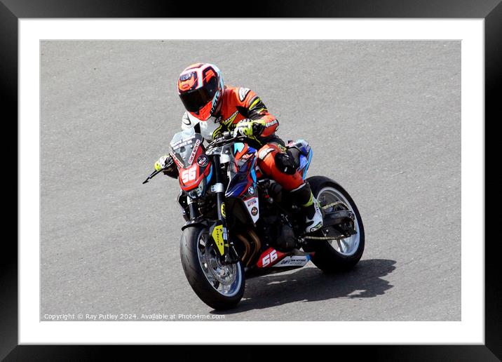 ABK Beer 0% BMW Motorrad F 900 R Cup - Brands Hatch 2023 Framed Mounted Print by Ray Putley