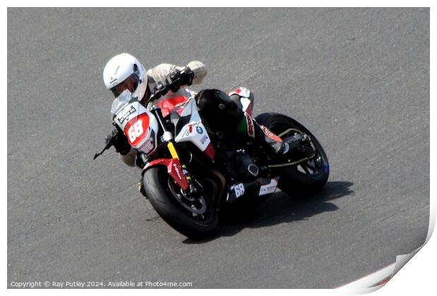 ABK Beer 0% BMW Motorrad F 900 R Cup - Brands Hatch 2023 Print by Ray Putley