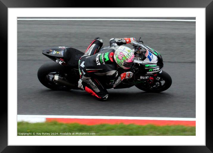 Quattro Group British Supersport & British GP2 - Brands Hatch 2023 Framed Mounted Print by Ray Putley