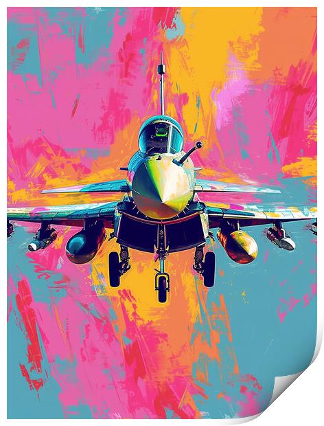 Eurofighter Typhoon Art Print by Airborne Images