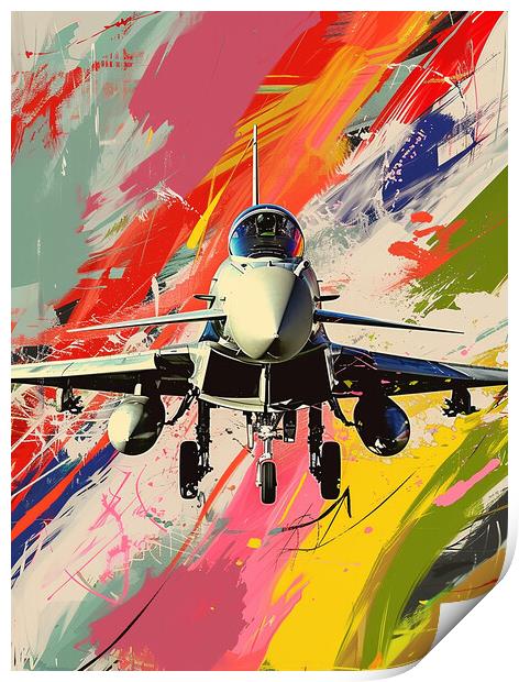 Eurofighter Typhoon Art Print by Airborne Images