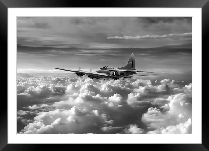 B17 Flying Fortress Sally B  Framed Mounted Print by J Biggadike