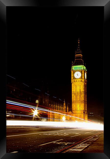 Westminster Clock Tower Framed Print by Phil Clements