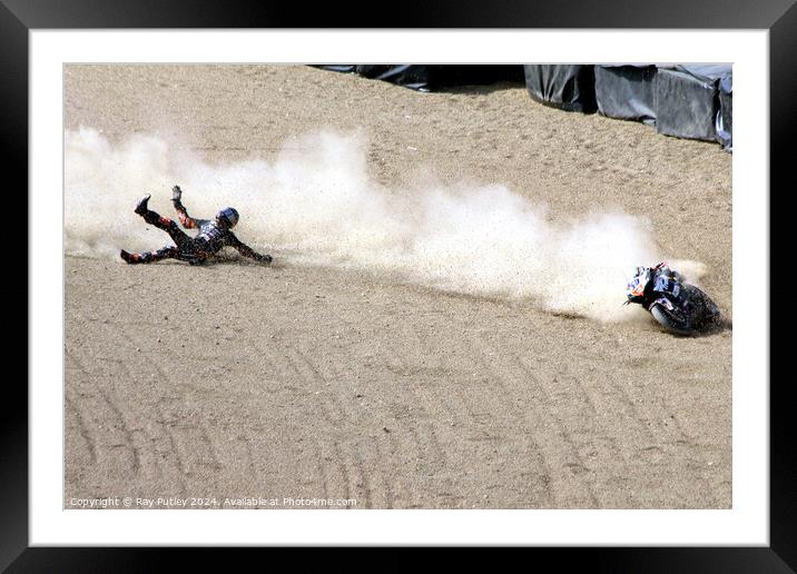 Quattro Group British Supersport & British GP2 - Brands Hatch 2023 Framed Mounted Print by Ray Putley