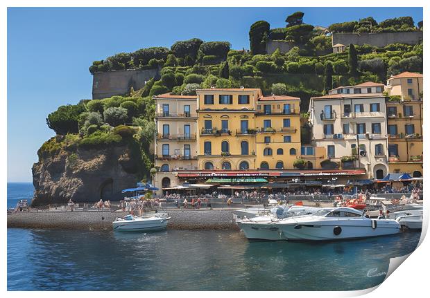 Sorrento Print by Picture Wizard