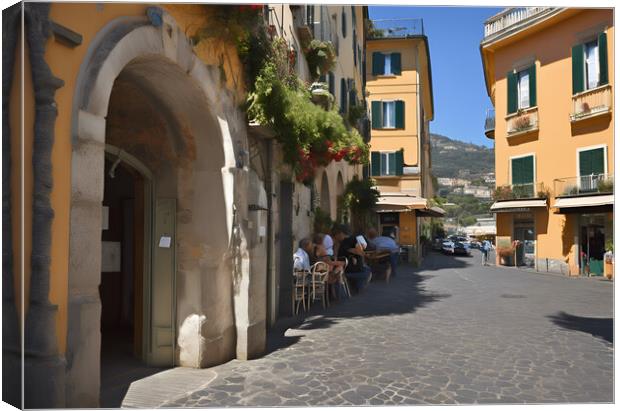 Sorrento Streets Canvas Print by Picture Wizard