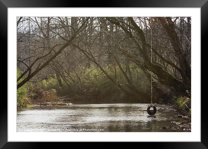 The Swimming Hole Framed Mounted Print by Michael Waters Photography