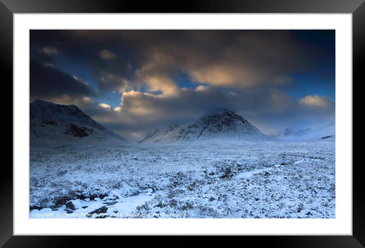 Buachaille Etive Mor Highland Scotland  Framed Mounted Print by Geraint Tellem ARPS