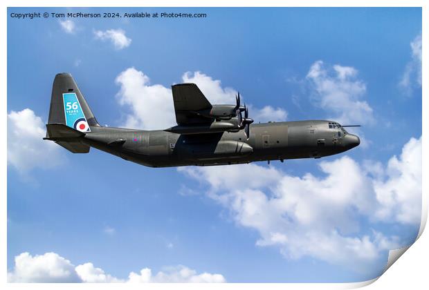 C-130J Hercules Print by Tom McPherson