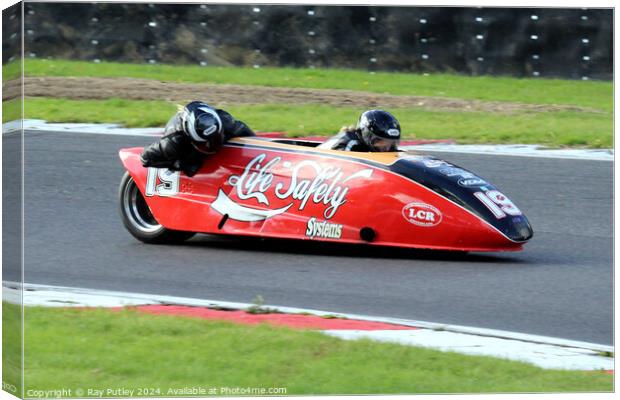 RKB-BMCRC F1 & F2 Sidecars - Brands Hatch 2022 Canvas Print by Ray Putley