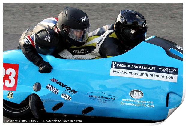 RKB-BMCRC F1 & F2 Sidecars - Brands Hatch 2022 Print by Ray Putley