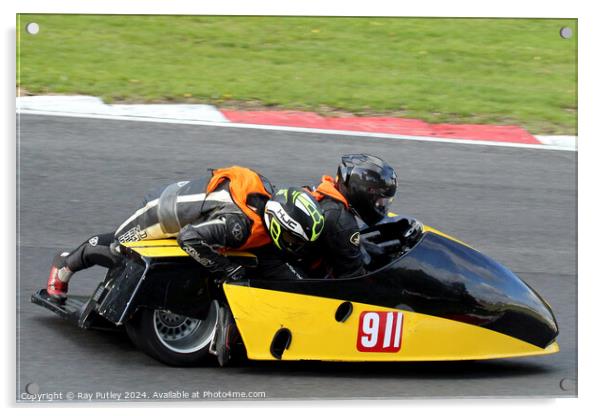 RKB-BMCRC F1 & F2 Sidecars - Brands Hatch 2022 Acrylic by Ray Putley