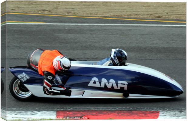 RKB-BMCRC F1 & F2 Sidecars - Brands Hatch 2022 Canvas Print by Ray Putley