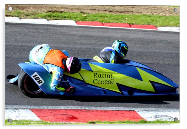 RKB-BMCRC F1 & F2 Sidecars - Brands Hatch 2022 Acrylic by Ray Putley