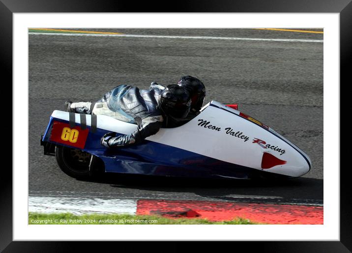 RKB-BMCRC F1 & F2 Sidecars - Brands Hatch 2022 Framed Mounted Print by Ray Putley