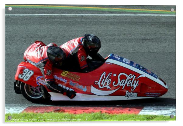 RKB-BMCRC F1 & F2 Sidecars - Brands Hatch 2022 Acrylic by Ray Putley