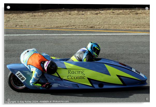 RKB-BMCRC F1 & F2 Sidecars - Brands Hatch 2022 Acrylic by Ray Putley