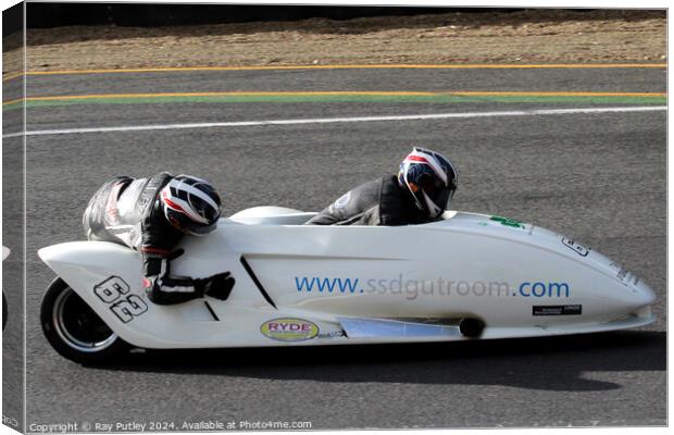 RKB-BMCRC F1 & F2 Sidecars - Brands Hatch 2022 Canvas Print by Ray Putley