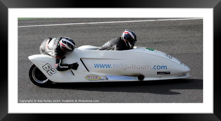 RKB-BMCRC F1 & F2 Sidecars - Brands Hatch 2022 Framed Mounted Print by Ray Putley