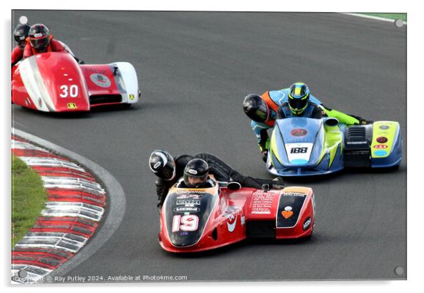 RKB-BMCRC F1 & F2 Sidecars - Brands Hatch 2022 Acrylic by Ray Putley