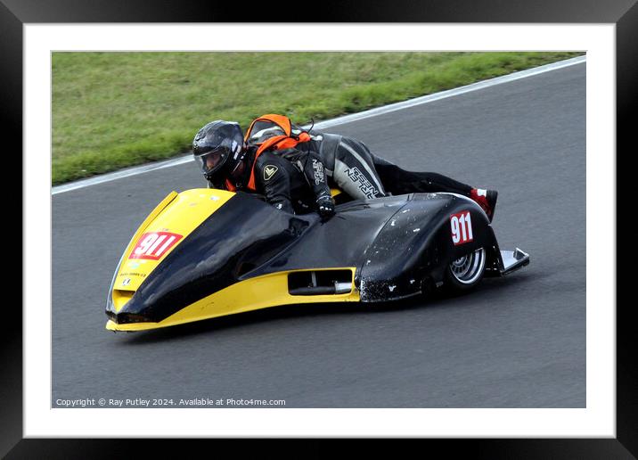 RKB-BMCRC F1 & F2 Sidecars - Brands Hatch 2022 Framed Mounted Print by Ray Putley