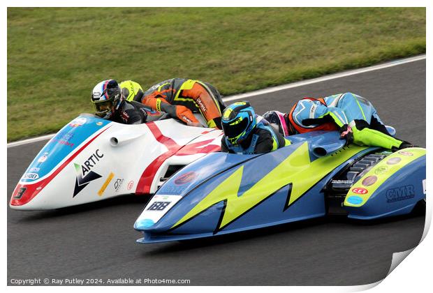 RKB-BMCRC F1 & F2 Sidecars - Brands Hatch 2022 Print by Ray Putley