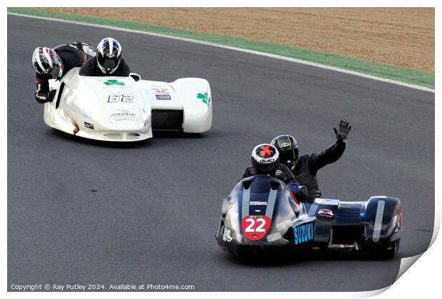 RKB-BMCRC F1 & F2 Sidecars - Brands Hatch 2022 Print by Ray Putley