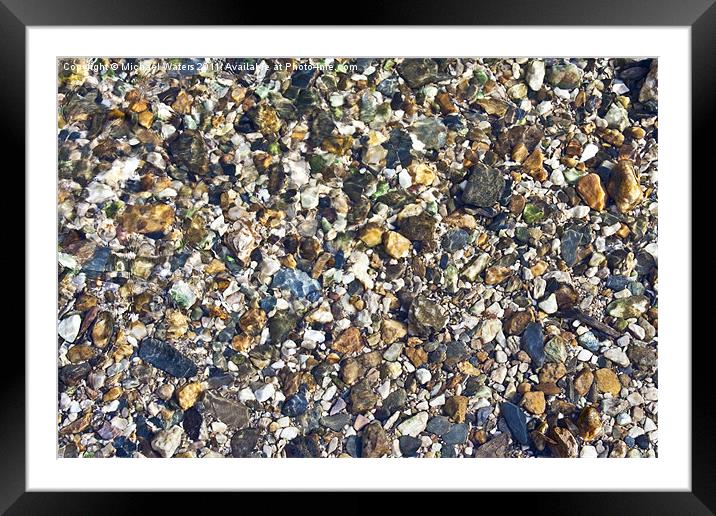 Rocky Bottoms Framed Mounted Print by Michael Waters Photography