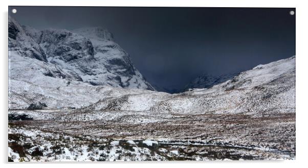 Glencoe, Highland, Scotland Acrylic by Geraint Tellem ARPS