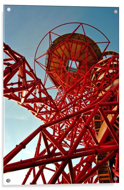 2012 Olympics ArcelorMittal Orbit Tower Acrylic by Andy Evans Photos