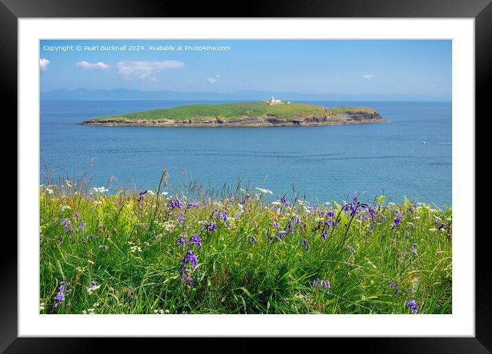 Llyn Peninsula Coast in Summer Wales Framed Mounted Print by Pearl Bucknall