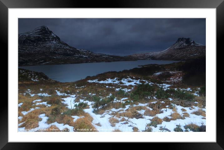 Stac Pollaidh, Assynt, Highland, Scotland Framed Mounted Print by Geraint Tellem ARPS