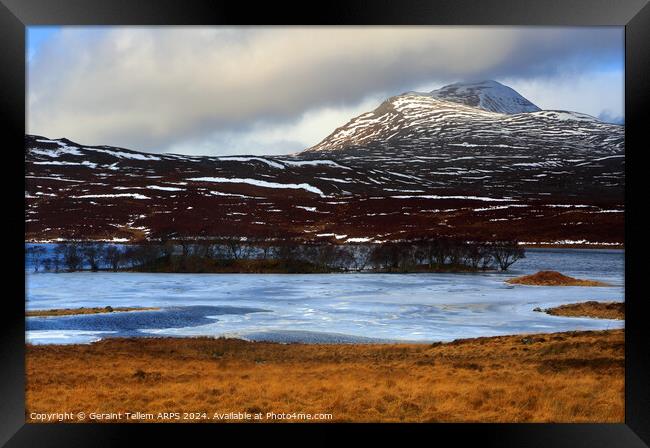  Assynt, Highland, Scotland Framed Print by Geraint Tellem ARPS