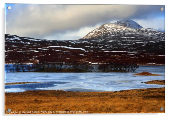  Assynt, Highland, Scotland Acrylic by Geraint Tellem ARPS