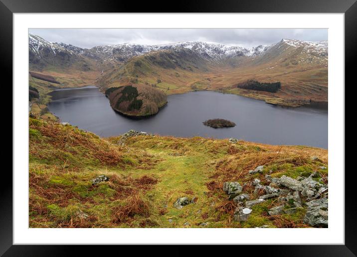 Haweswater Lake District Framed Mounted Print by Steve Smith
